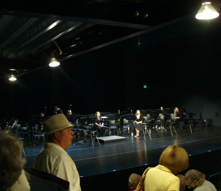 Tempe Cesspool for the Arts - The band begin to play in the studio